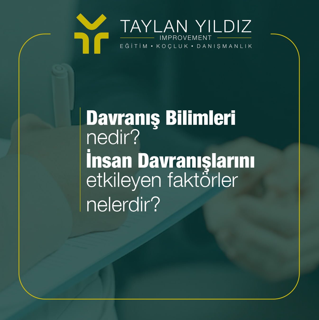 Davranış Bilimleri Nedir
